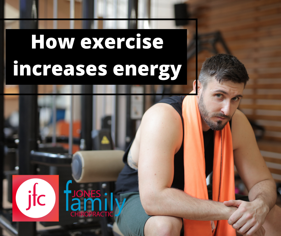 You are currently viewing How exercise increases energy- Dr. Jason Jones Elizabeth City NC, Chiropractor