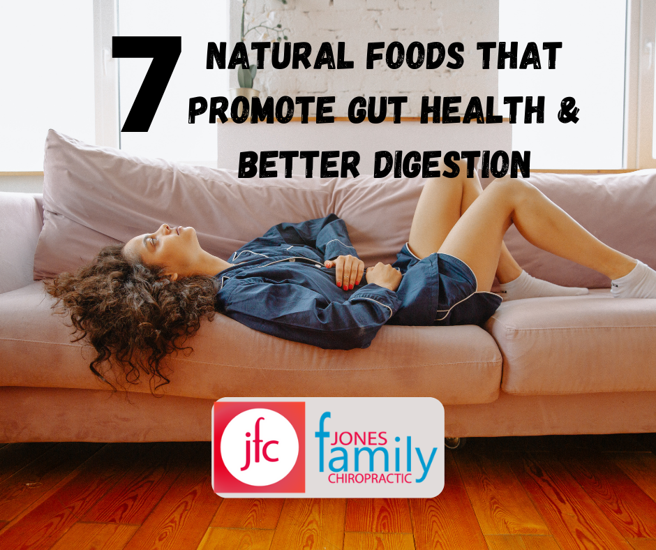 Read more about the article 7 Natural foods that promote gut health & better digestion – Dr. Jason Jones Elizabeth City NC, Chiropractor