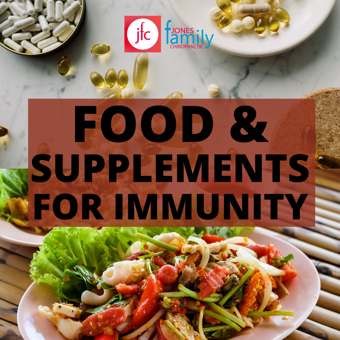 Read more about the article Foods & Supplements loaded with vitamin C, D, and zinc – Dr. Jason Jones Elizabeth City NC, Chiropractor