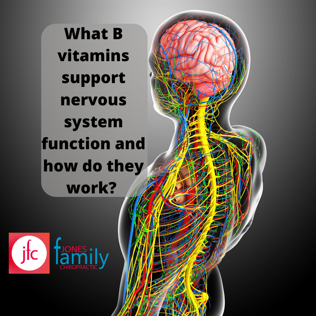Read more about the article What B vitamins support nervous system function and how do they work? – Dr. Jason Jones Elizabeth City NC, Chiropractor