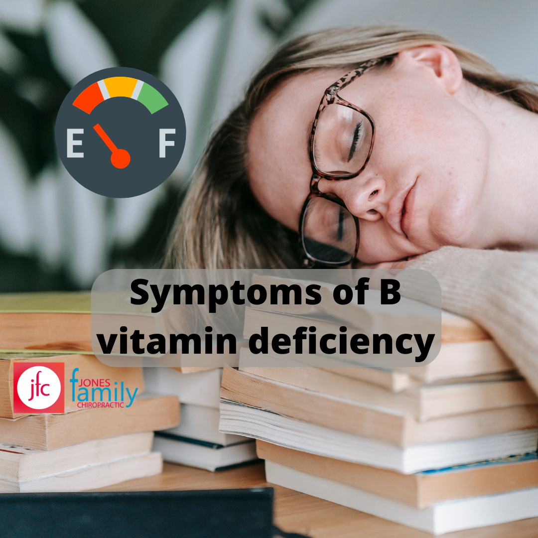 You are currently viewing Symptoms of B vitamin deficiency- Dr. Jason Jones Elizabeth City NC, Chiropractor