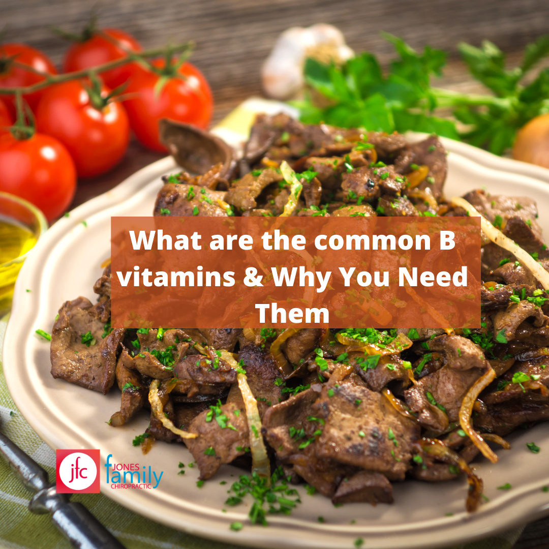 Read more about the article What are the common B vitamins & Why You Need Them – Dr. Jason Jones Elizabeth City NC, Chiropractor