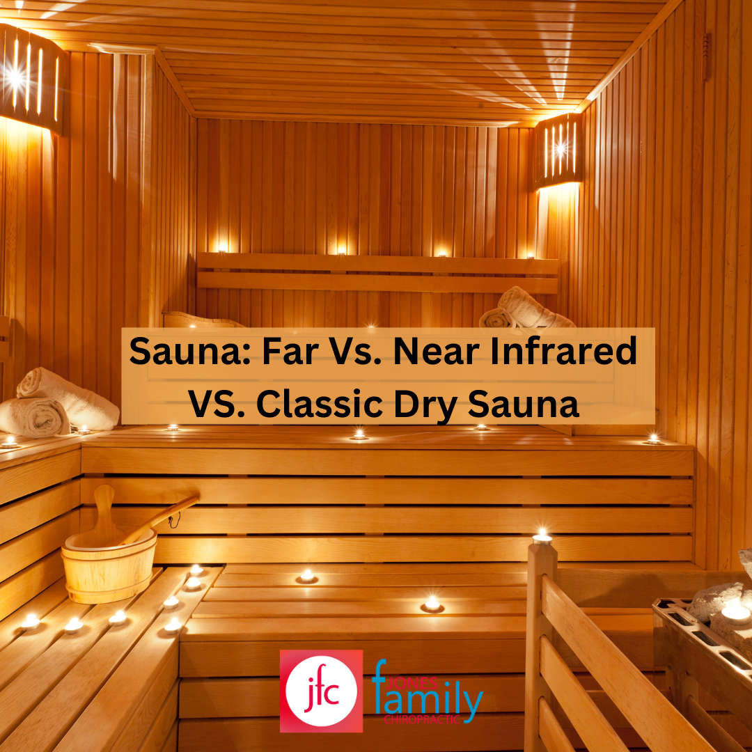 Read more about the article Sauna: Far Vs. Near Infrared VS. Classic Dry Sauna- Dr. Jason Jones Elizabeth City NC, Chiropractor